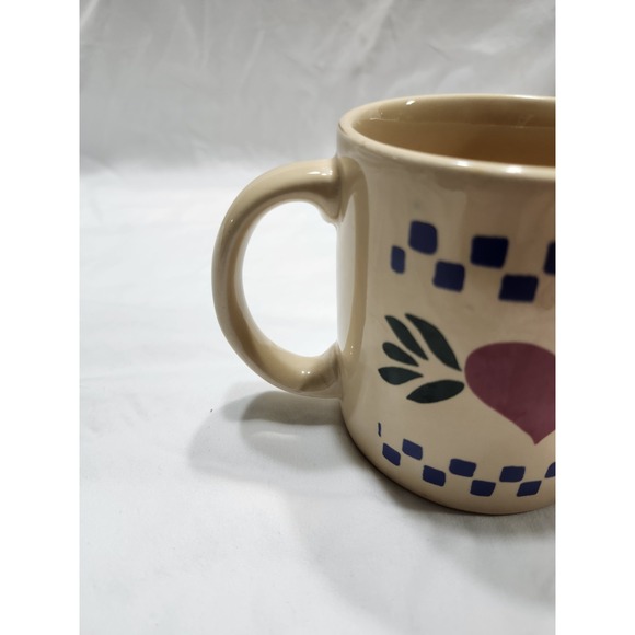 Vintage CCC England 80s Heart Grandma Coffee Mug Tea Cup Ceramic - Picture 5 of 8